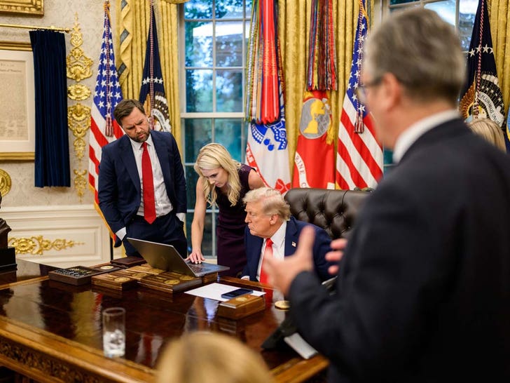 Natalie Harp and Donald Trump
