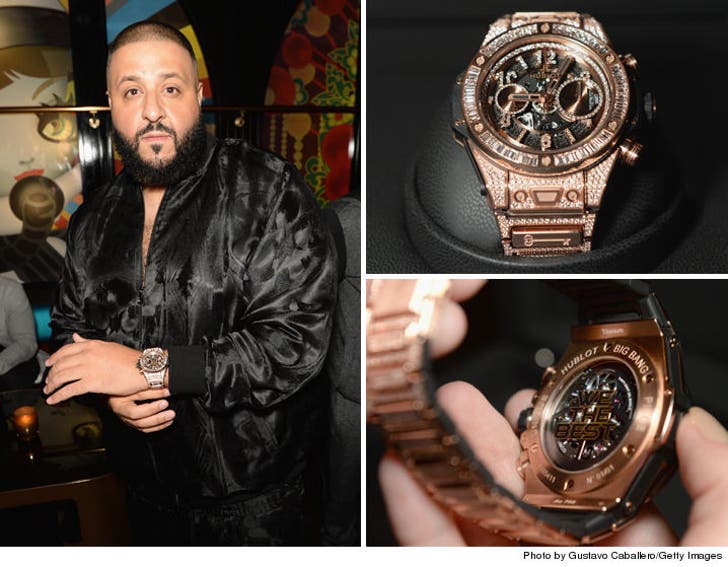 DJ Khaled -- Watch Me Bling Out With This k :: 1205-dj-khaled-new-watch-hublot-4