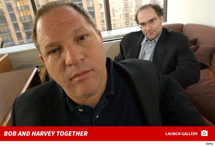 Bob and Harvey Weinstein Together