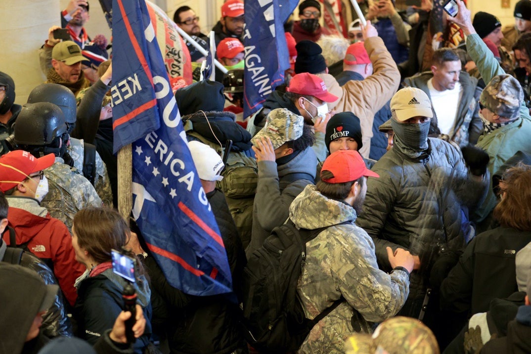 Pro-Trump Protesters Storm U.S. Capitol Photos 3 10