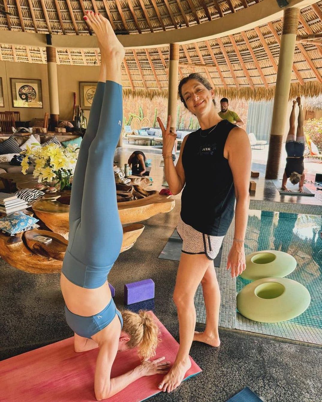 Heather Graham's Bikini Snaps On Mexico Yoga Retreat!