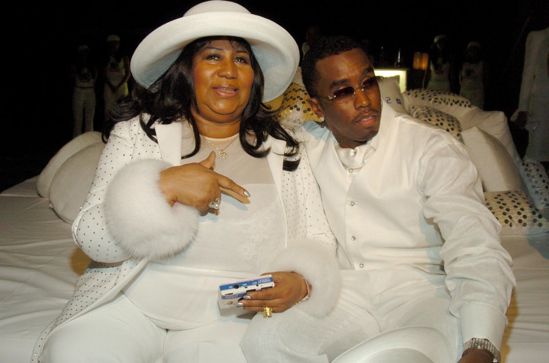 Aretha Franklin and Diddy