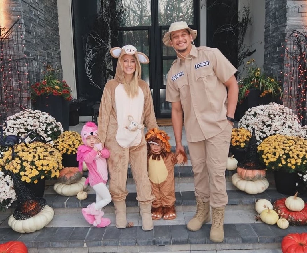 Brittany and Patrick Mahomes
