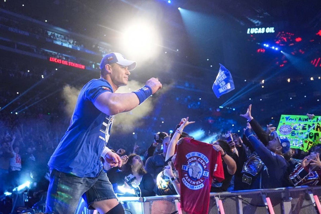 John Cena enters at #23 for his final Royal Rumble.
