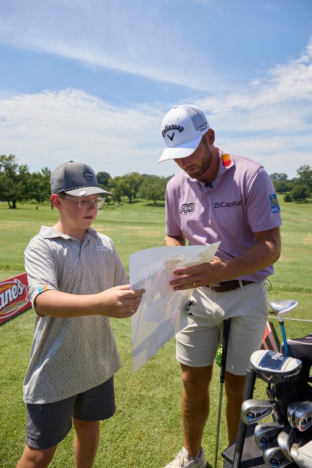 Sam Burns Raising Canes 0