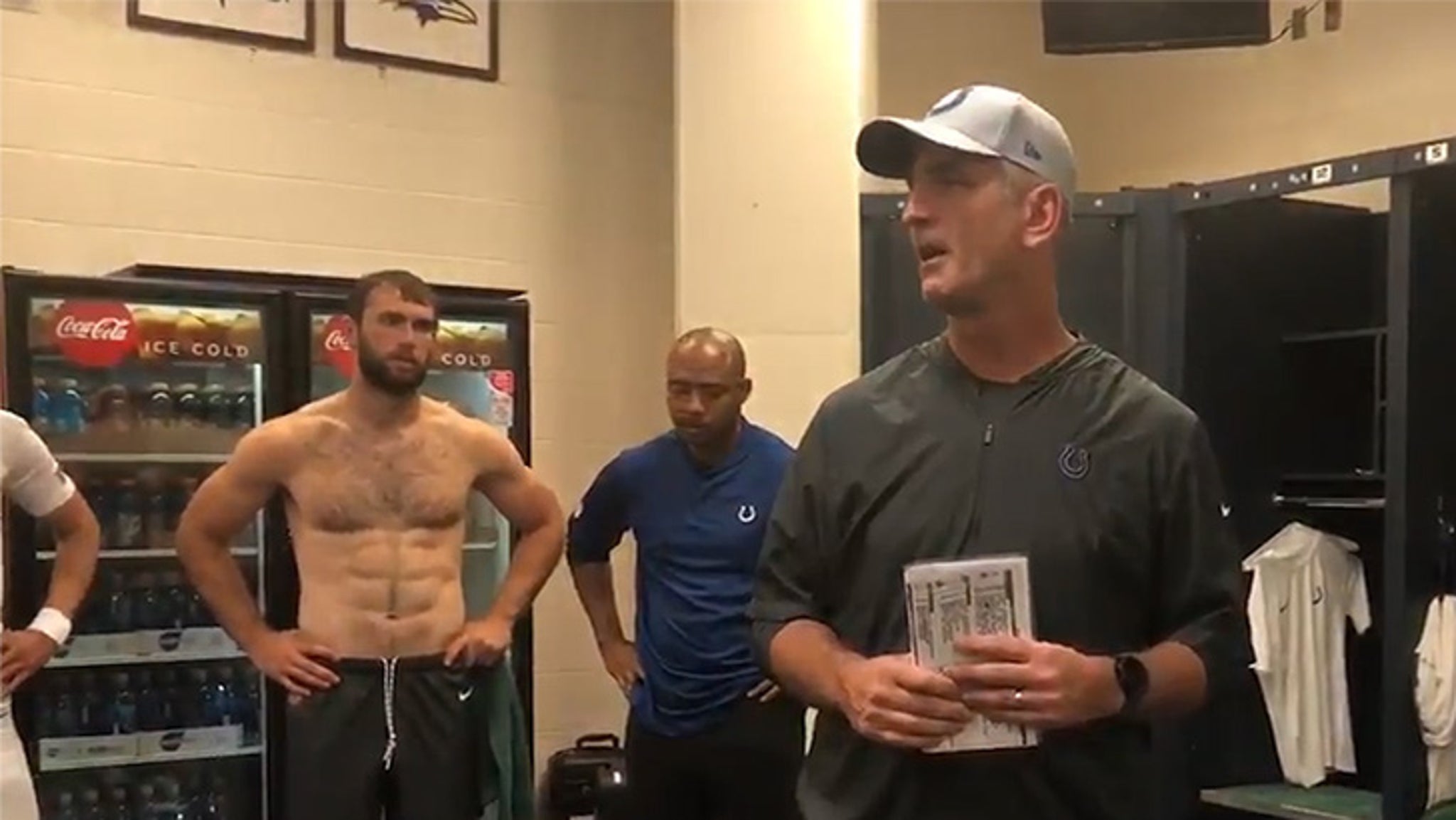 Andrew luck shirtless