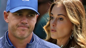 Brooks Koepka Snubs Girlfriend's Attempt to Kiss Him at PGA Championship