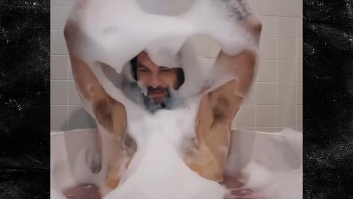 Jason Momoa got real comfortable in his Super Bowl ad