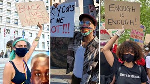 Celebs Protesting For BLM