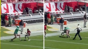Child Tackled By Security After Running On Field During Buccaneers Game
