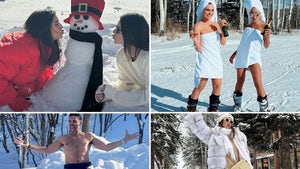 Celebs Vacaying In Aspen ... Say It Ain't Snow!