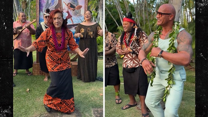 Dwayne Johnson Dances With Mom at ‘Moana 2’ Premiere in Hawaii