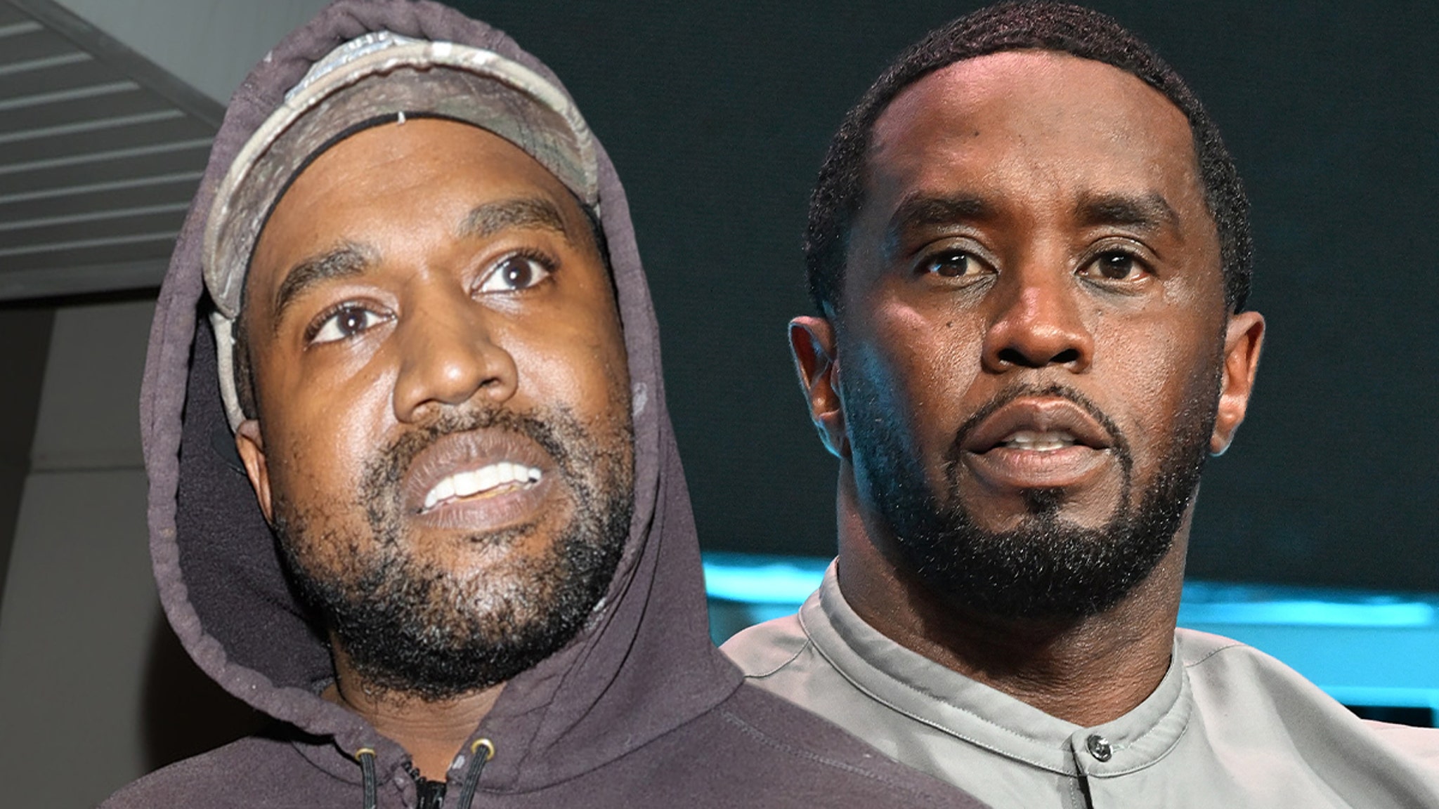 Sean ‘Diddy’ Combs berkumpul di belakang Kanye West dalam panggilan telepon penjara