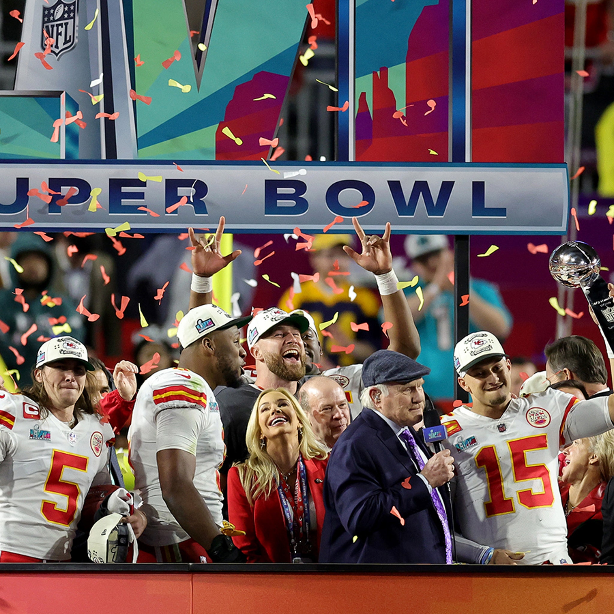 Kansas City Chiefs Celebrate Super Bowl Win