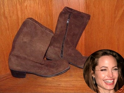 Angelina Jolie's boots