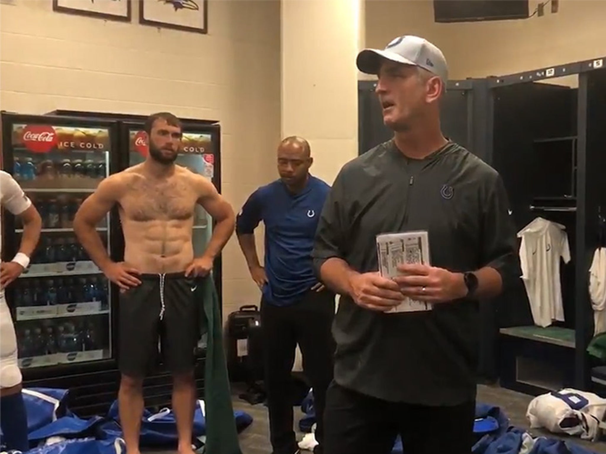 Andrew luck shirtless