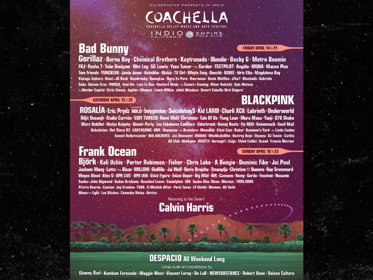 Coachella lineup promo