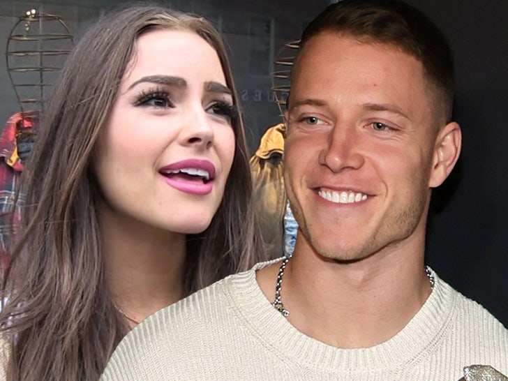 olivia culpo and christian mccaffrey