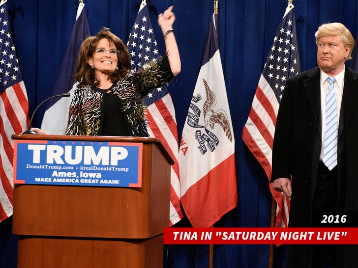 Tina in "Saturday Night Live"