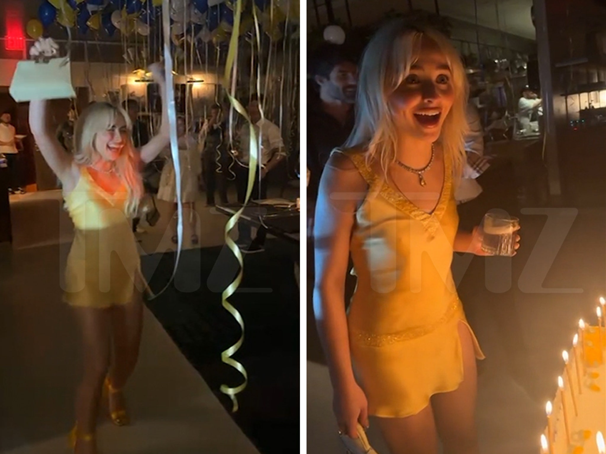 sabrina carpenter 25th birthday dress Sabrina Carpenter Wears 'How to Lose a Guy in 10 Days' Birthday Dress: PHOTOS
