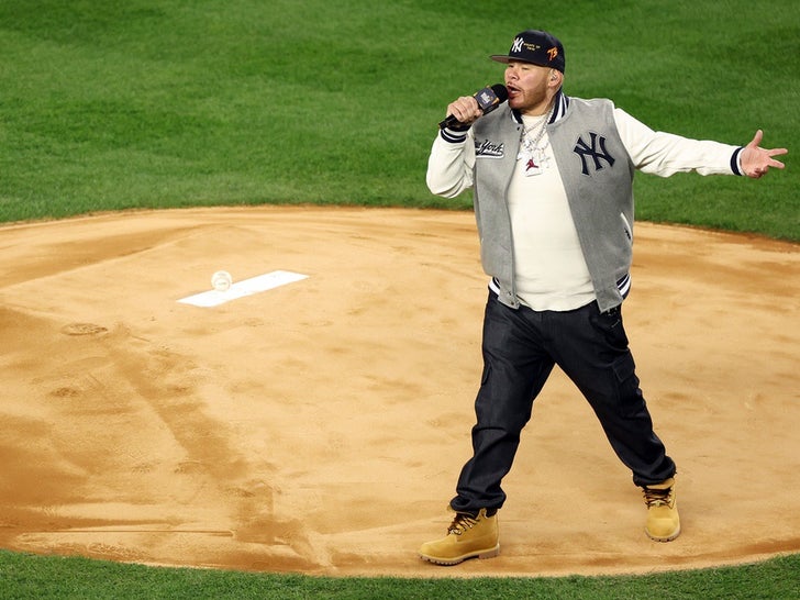 Fat Joe Performs At The World Series In NY