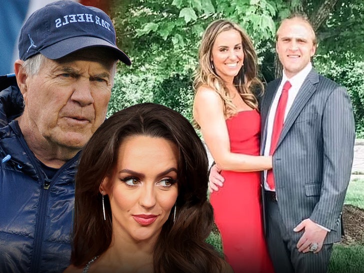bill belichick jordon hudson jen belichick steve belichick main getty facebook composite
