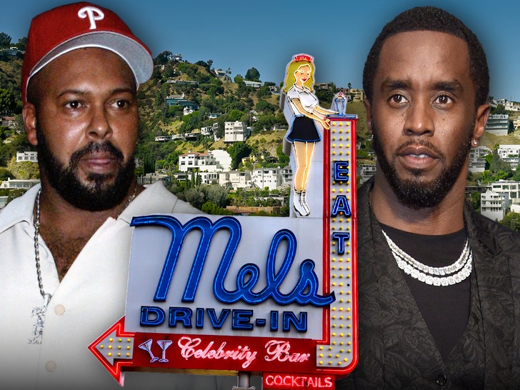 suge-knight-diddy-mels-diner-getty-1