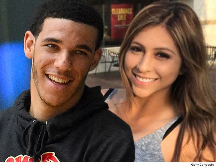 Lonzo Ball's GF Denise Garcia Gives Birth to Baby Girl :: 0723-denise-garcia-lonzo-ball-instagram-getty-3