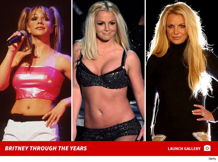 Britney Spears Through the Years