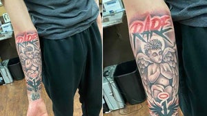 LaMelo Ball Gets Tattoo Of 'Rare' Angel Rockin' His Hairdo On Forearm