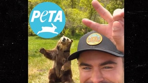 Zac Efron Slammed By PETA For Appearing In Ad With Captive Bear