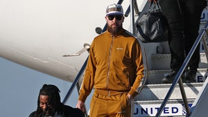 travis kelce new orleans arrival getty 2