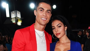 cristiano ronaldo with georgina rodriguez getty