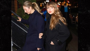 Taylor Swift steps out for dinner at Chez Margaux with a friend in New York backgrid
