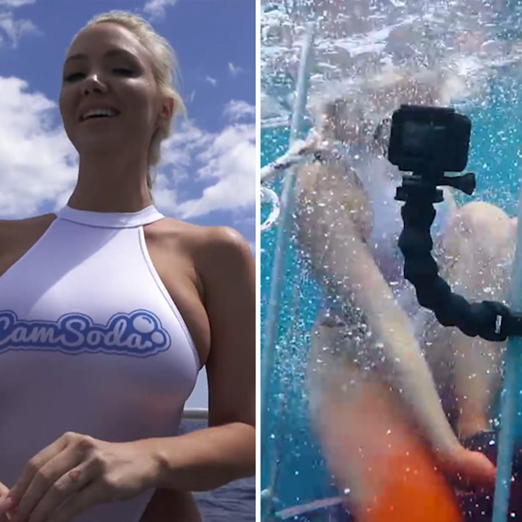 Filming A Porn Scene - Porn Star Bitten by Shark While Filming Underwater Scene