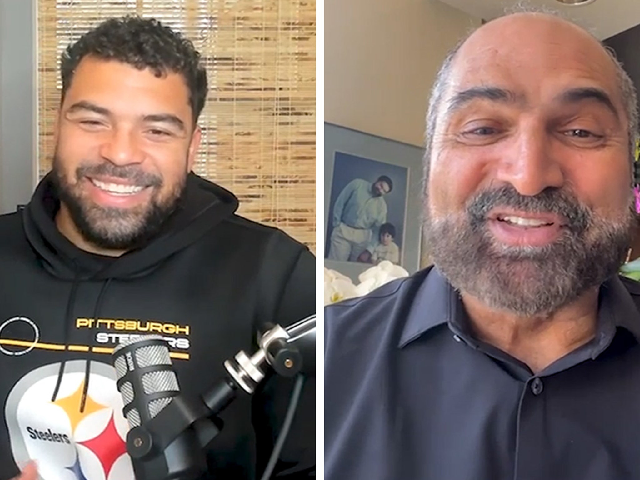 In interview hours before his death, Franco Harris says 'Immaculate  Reception' play 'blows my mind', National