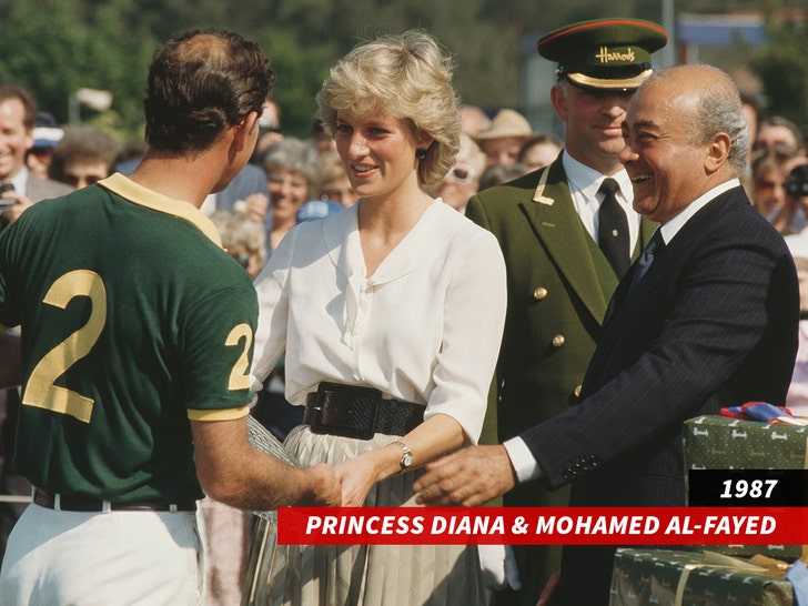 Princess Diana & Mohamed al-Fayed