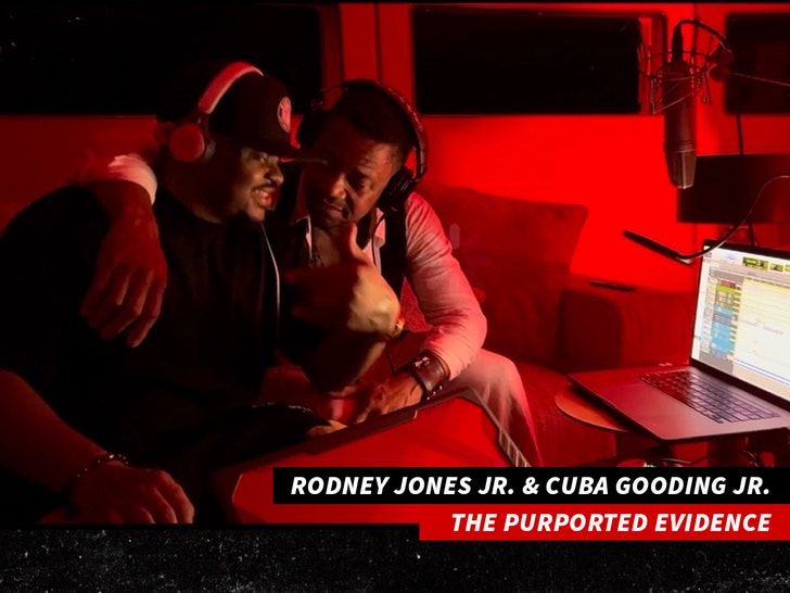 Rodney Jones Jr. & Cuba Gooding Jr. (