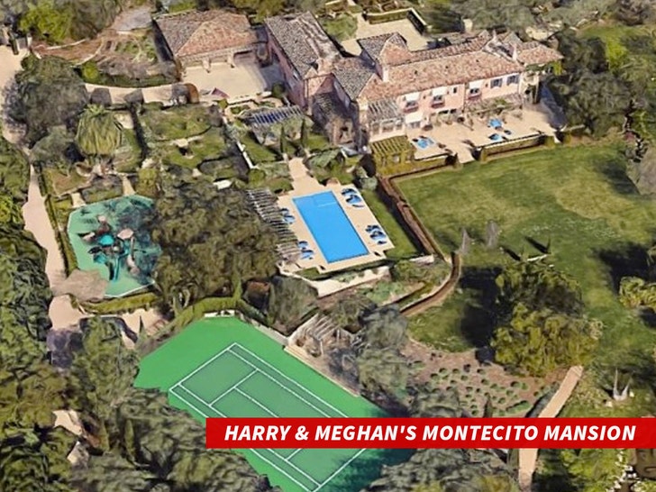 La villa di Montecito di Harry e Meghan