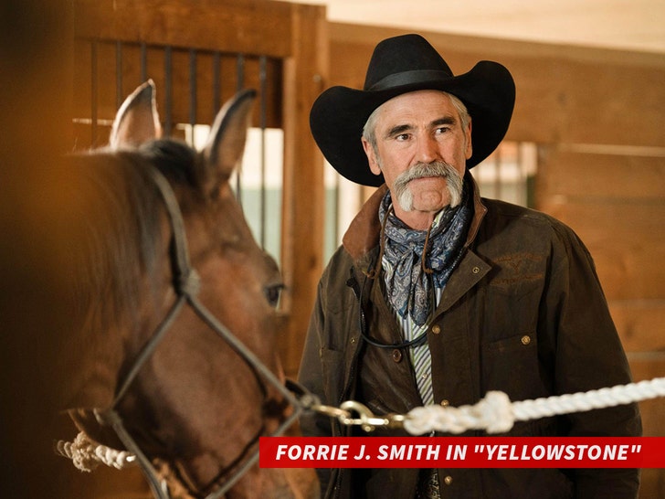 forrie j. smith in "yellowstone"