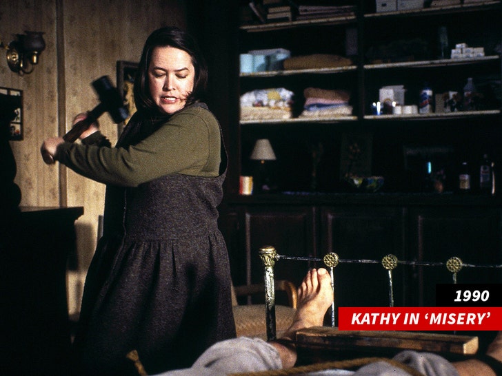 Kathy Bates em miséria