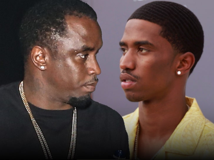diddy and christian combs getty 1