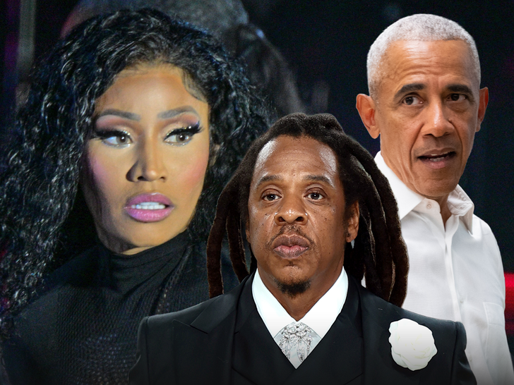 main nicki minaj obama jay z getty