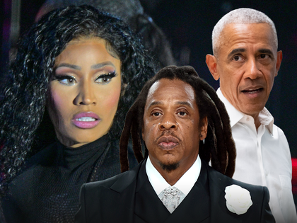 main nicki minaj obama jay z getty