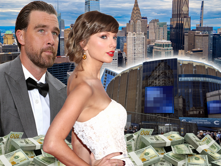 main taylor swift travis kelce new york msg getty