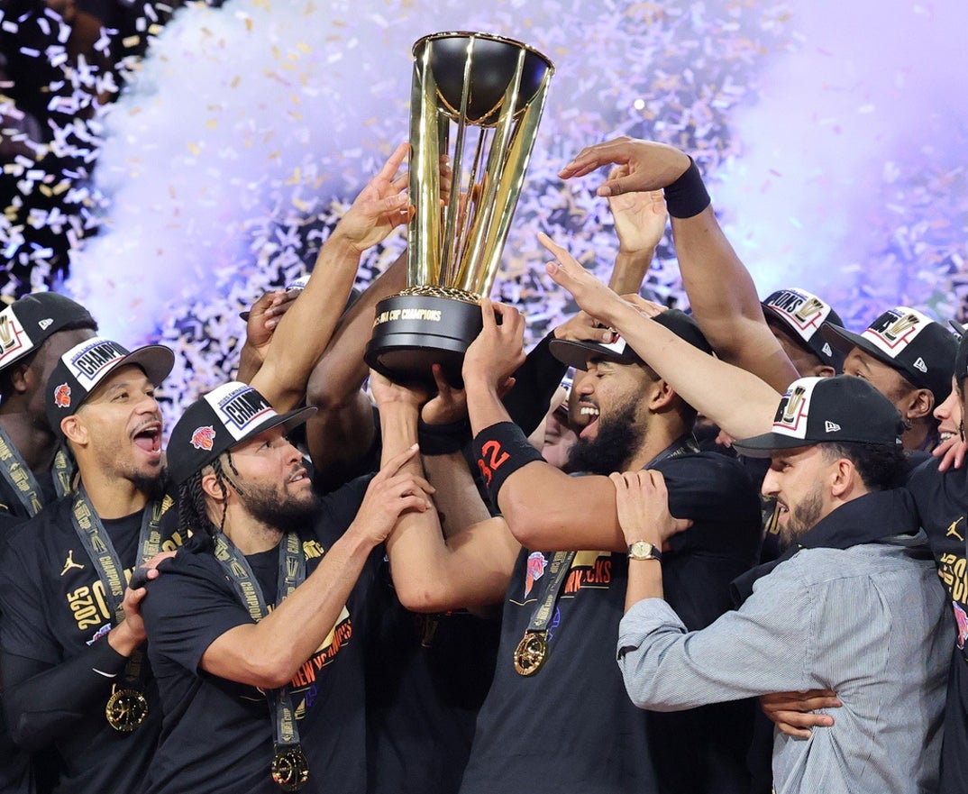 Knicks Win NBA Cup 6