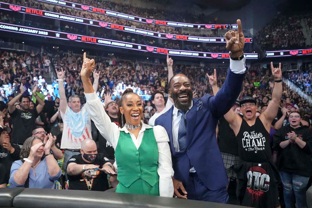 #5: Queen Sharmell & Booker T (Married 2005 - Present)