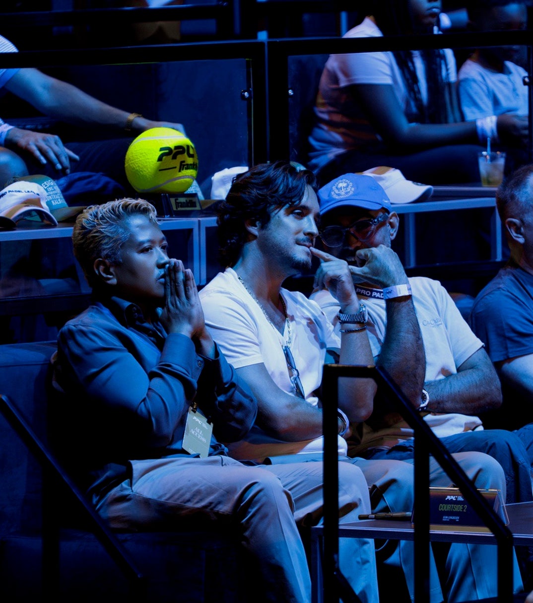 Jamie Foxx Diego Boneta 2026 Pro Padel League Day 3 10