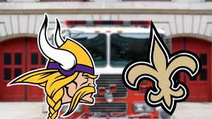 Vikings vs. Saints: Fire Departments Place Bet on NFL Playoff Game