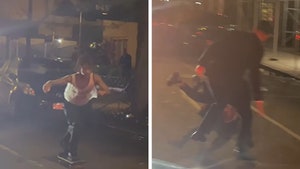 Jaden Smith Wipes Out During Skateboard Ride with Bodyguard